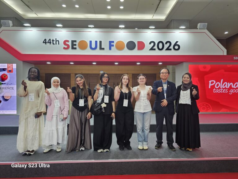 Seoul Food Expo 2026 From France intern come Marketing and Consulting Support